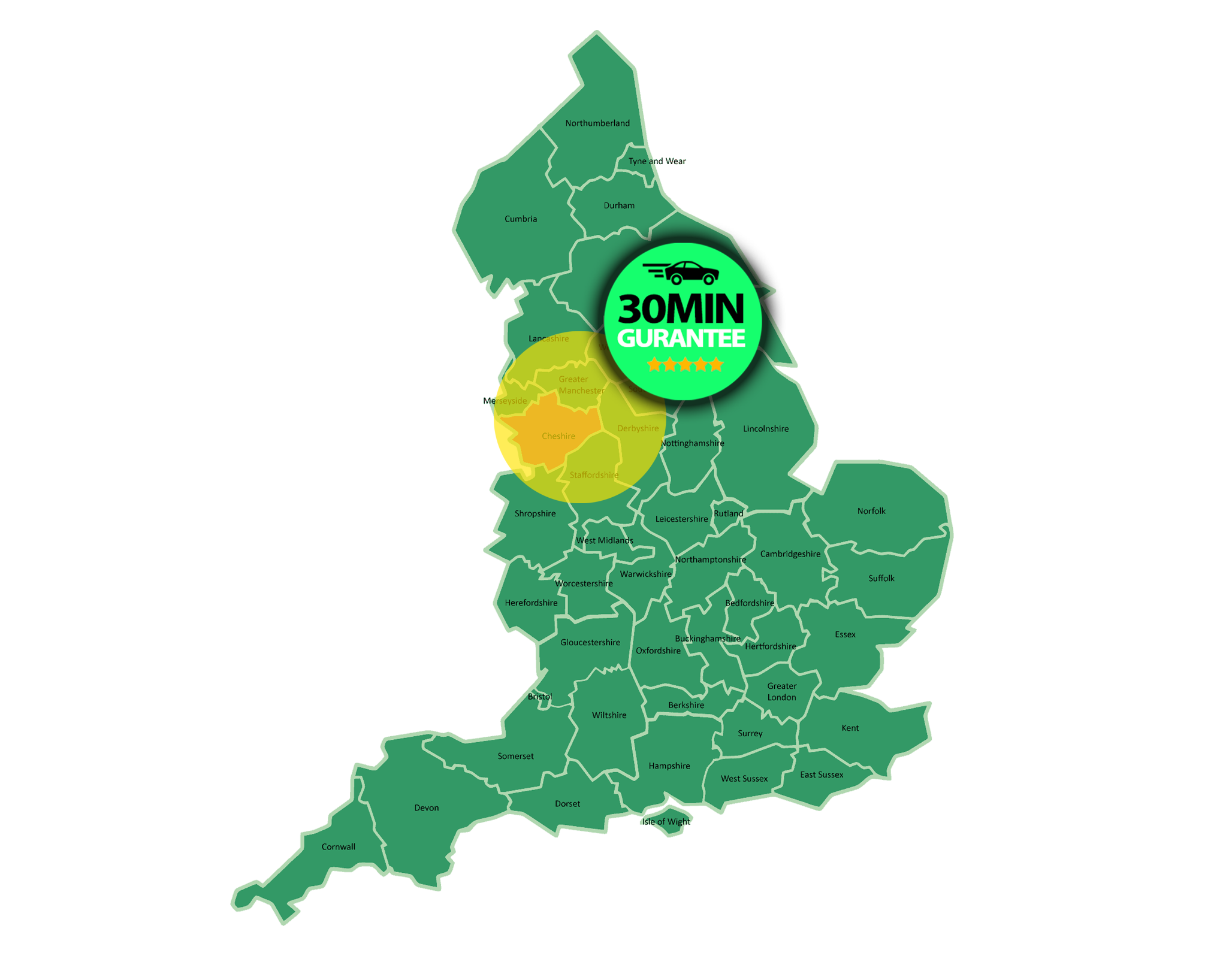 Map of UK
